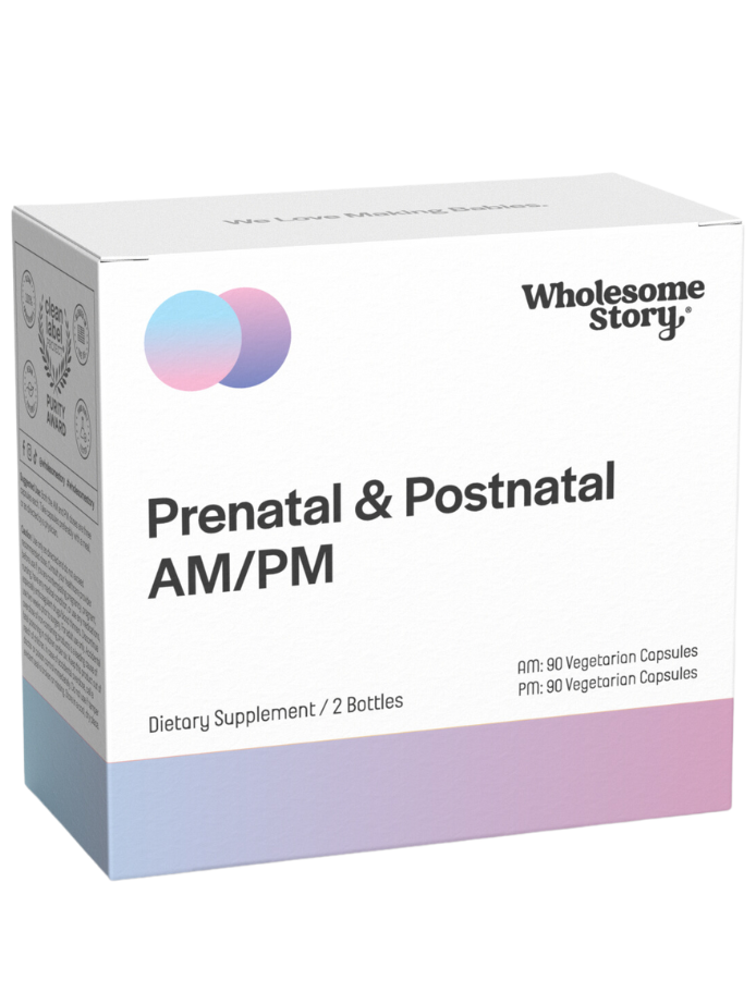 prenatal & postnatal | 2 bottles am & pm