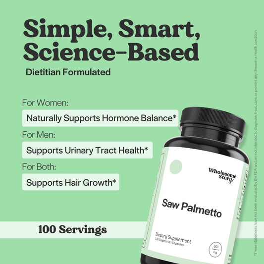 Saw Palmetto supplement - alternate view