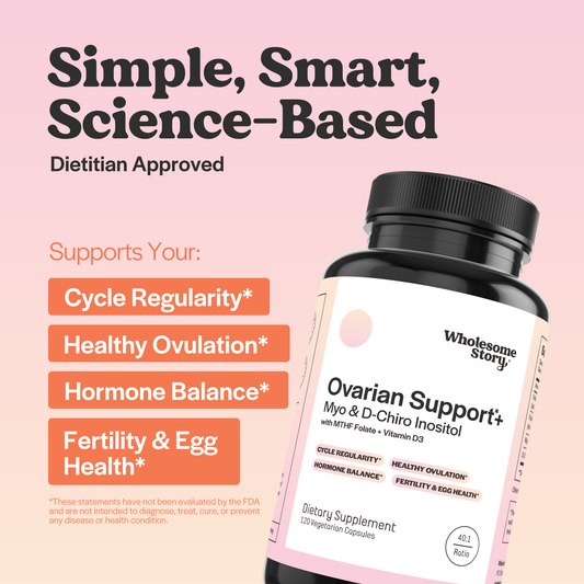 Myo-Inositol & D-Chiro Inositol + MTHF Folate + Vitamin D3 - Retail supplement - alternate view