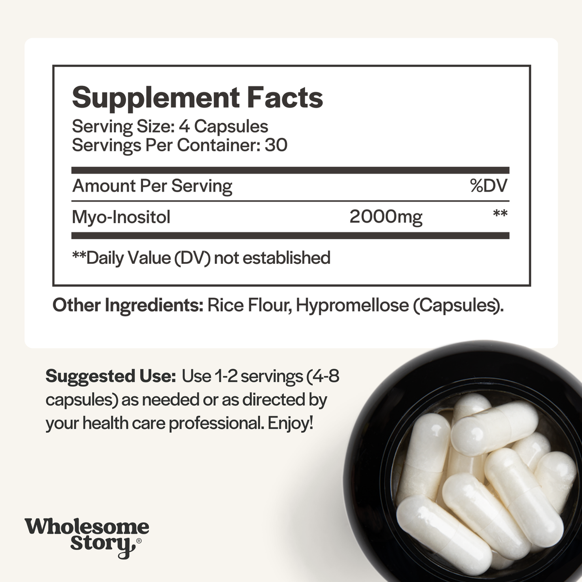 Inositol (Myo-Inositol), picture 3 of 7