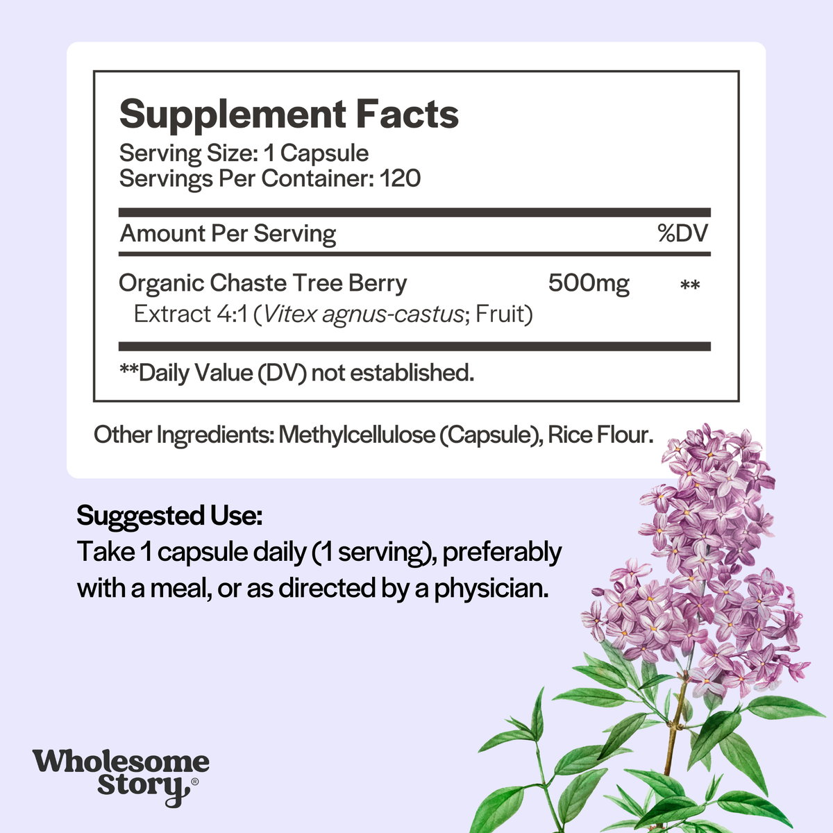 Vitex (Chaste Tree Berry), picture 3 of 7