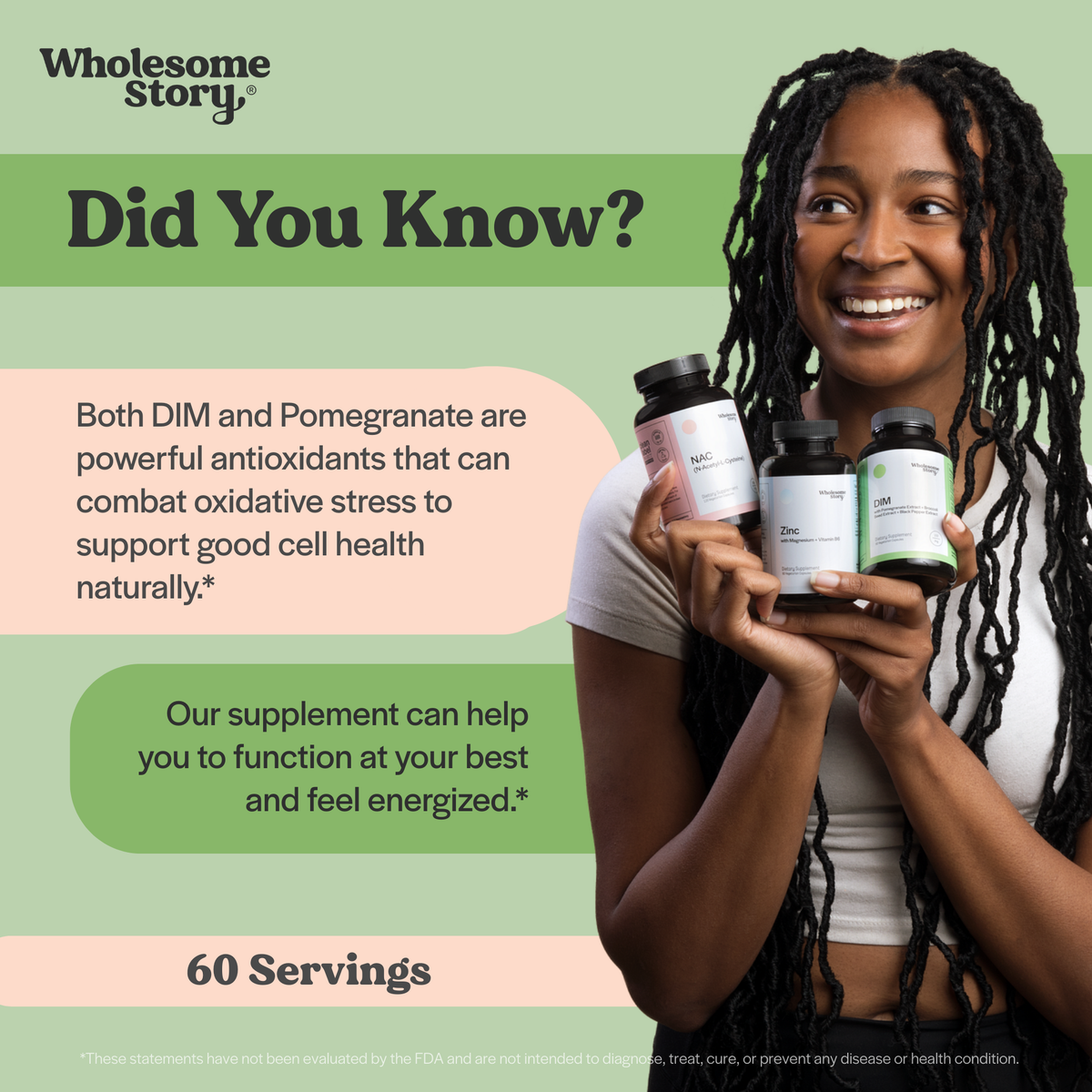 DIM with Pomegranate Extract + Broccoli Seed Extract + Black Pepper Extract, picture 4 of 7