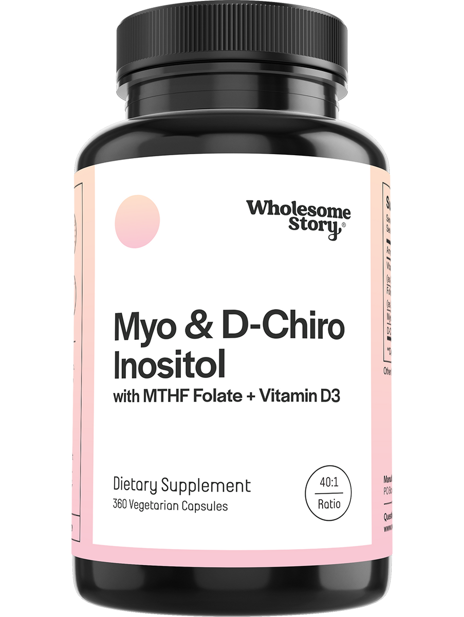 Myo-Inositol　Wholesome　D-Chiro　Folate　–　Inositol　MTHF　D3　Vitamin　Story