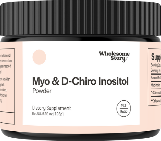 Myo-Inositol & D-Chiro Inositol Powder supplement - alternate view