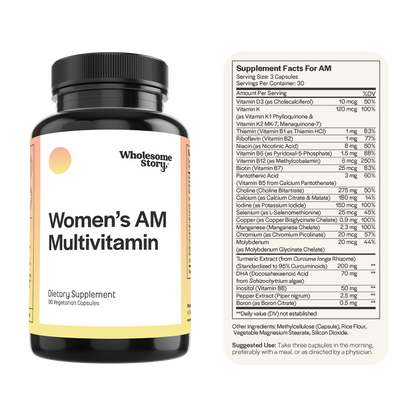 Daily Multivitamin for Women | 2 Bottles AM & PM