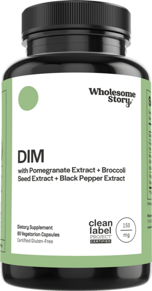 DIM with Pomegranate Extract + Broccoli Seed Extract + Black Pepper Extract
