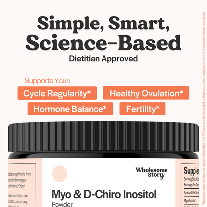 Myo-Inositol & D-Chiro Inositol Powder