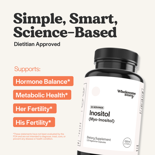Inositol (Myo-Inositol) supplement - alternate view