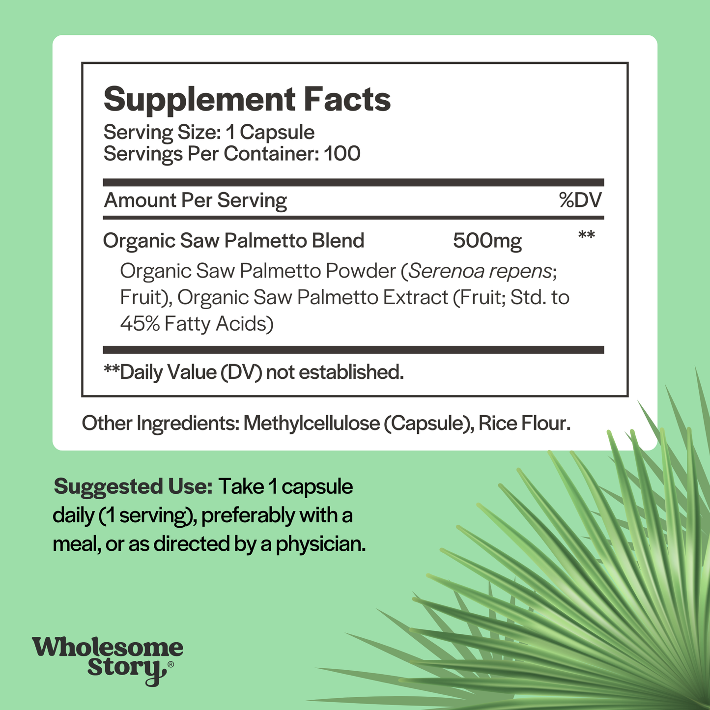 saw palmetto