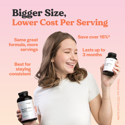 Myo-Inositol & D-Chiro Inositol + MTHF Folate + Vitamin D3