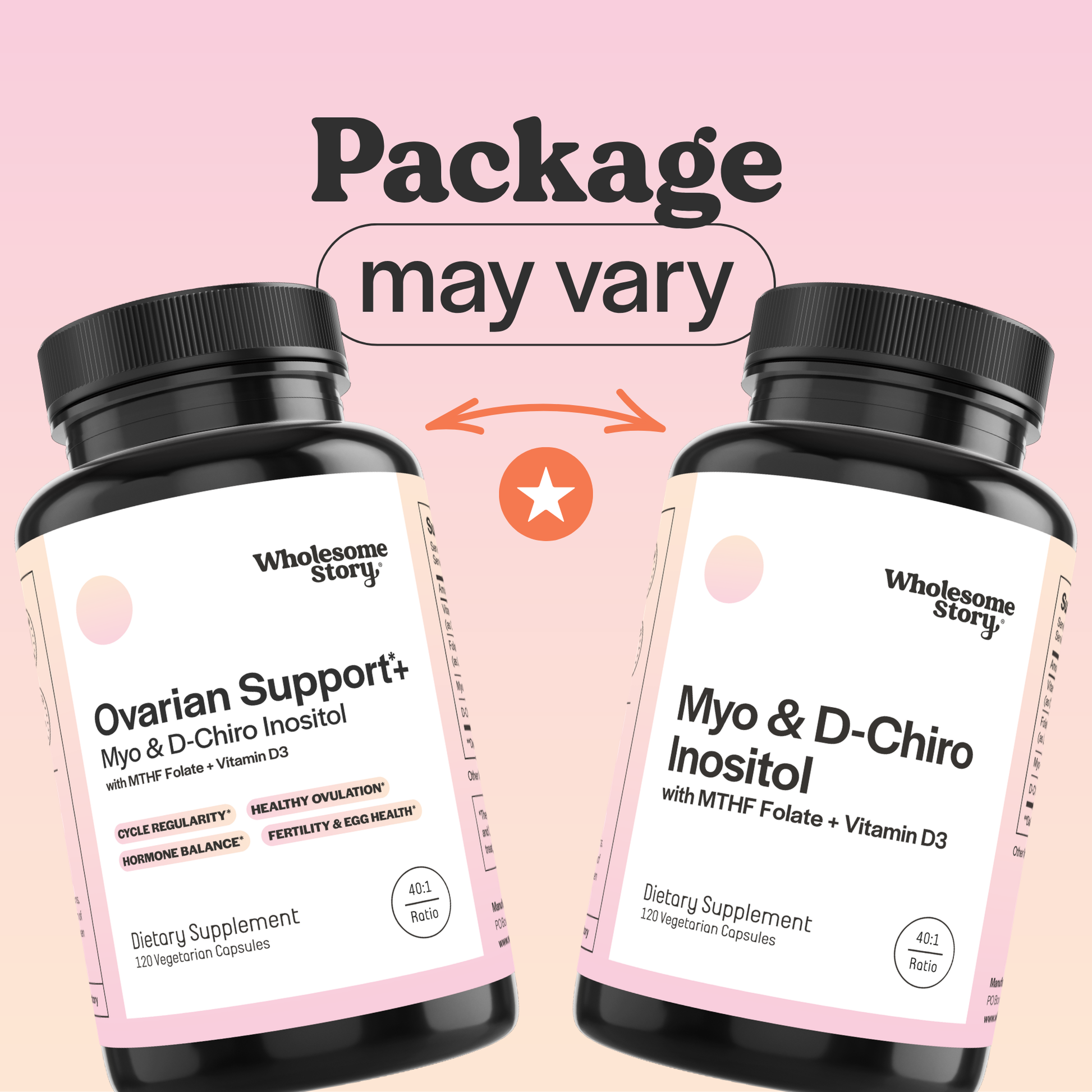 Myo-Inositol & D-Chiro Inositol + MTHF Folate + Vitamin D3 – Wholesome Story