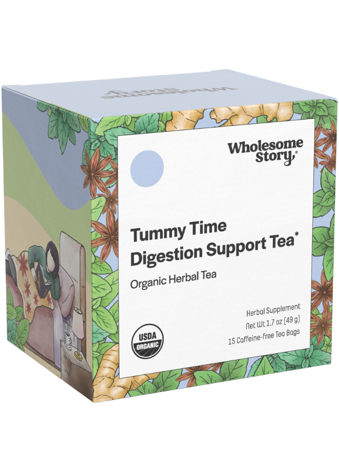 tummy time digestion support tea