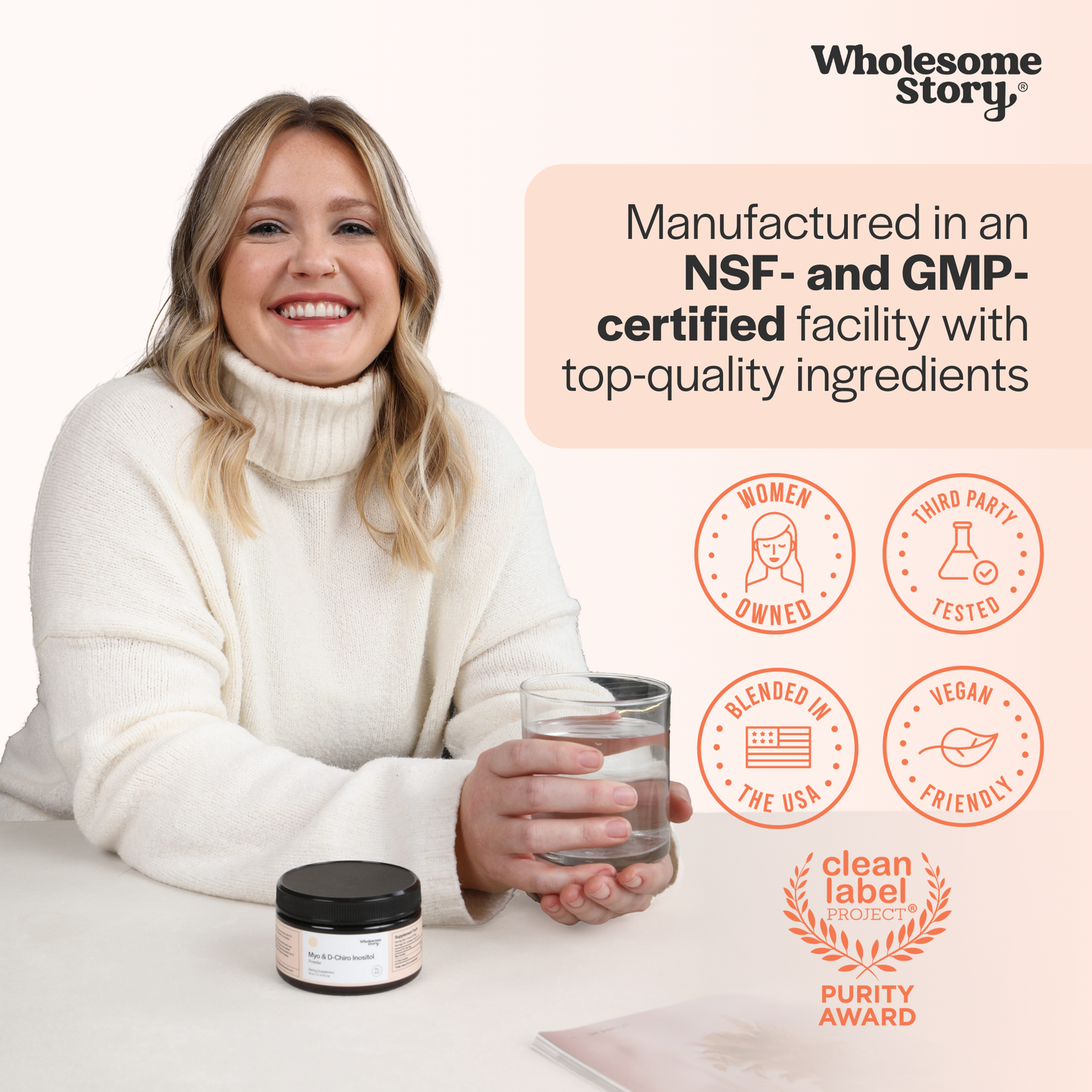 myo-inositol & d-chiro inositol powder