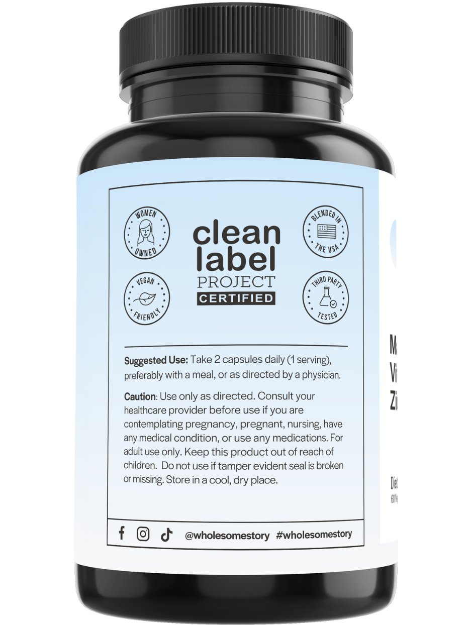 magnesium glycinate + vitamin b6 + zinc picolinate