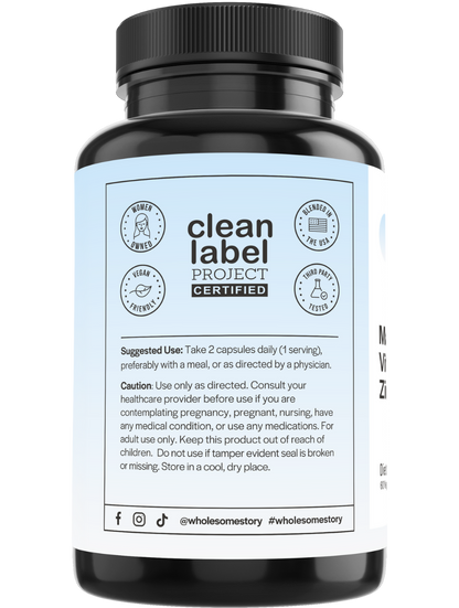 Magnesium Glycinate + Vitamin B6 + Zinc Picolinate