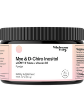 Load image into Gallery viewer, Myo &amp; D-Chiro Inositol + MTHF Folate &amp; Vitamin D3 Powder

