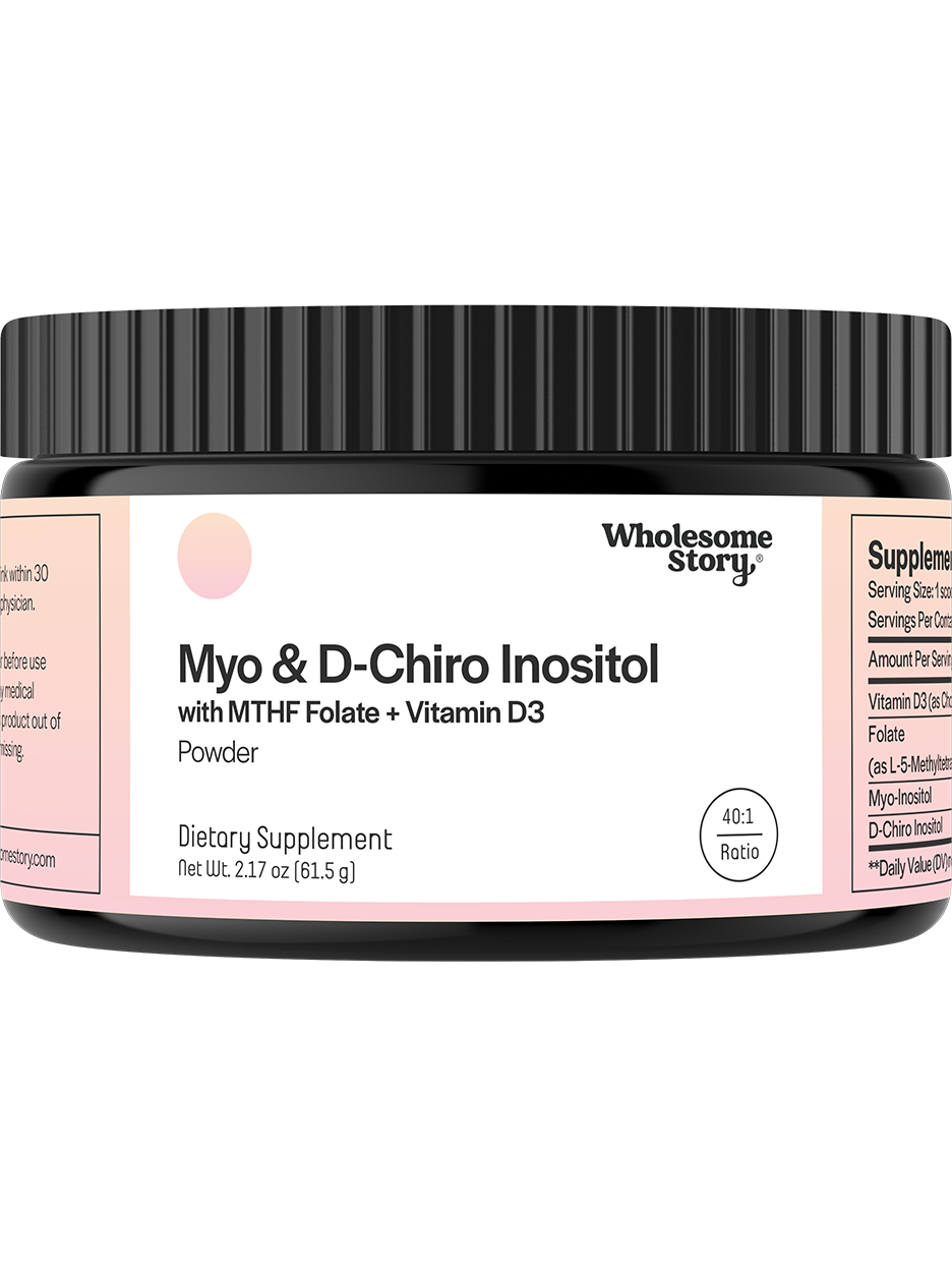 Myo & D-Chiro Inositol + MTHF Folate & Vitamin D3 Powder