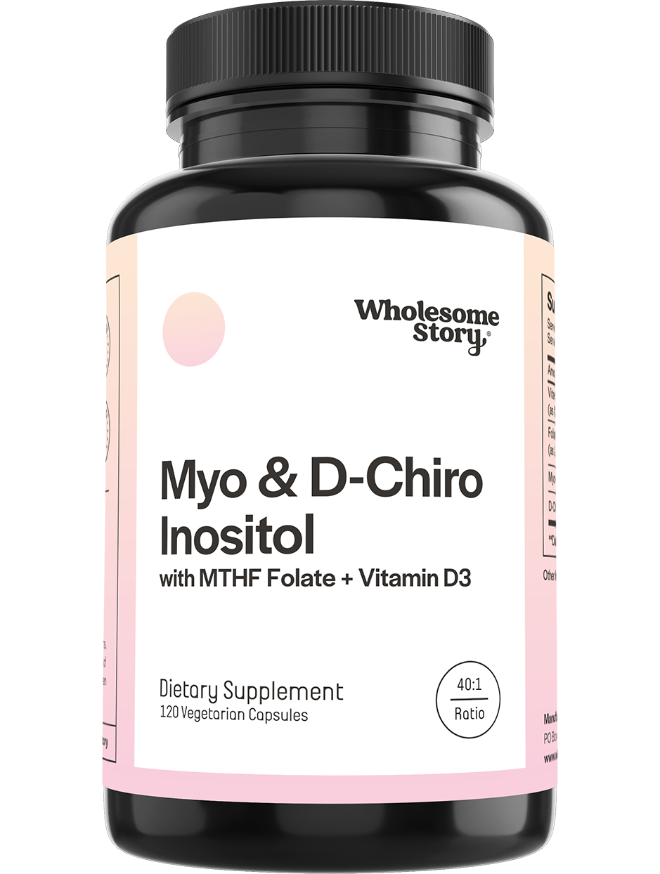 Myo & D-Chiro Inositol + MTHF Folate & Vitamin D3 Powder