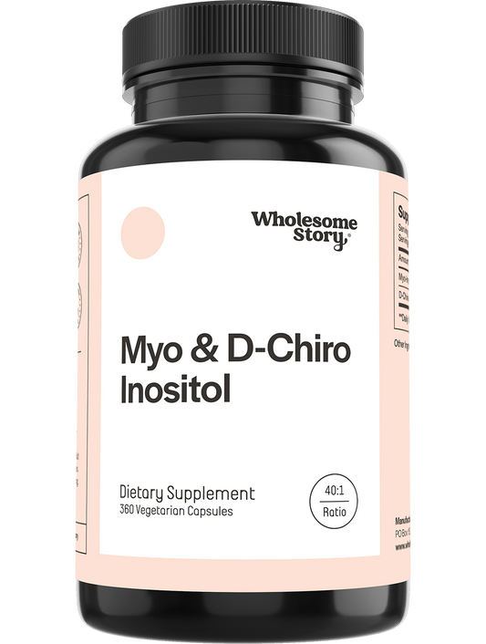 Myo-Inositol & D-Chiro Inositol supplement - alternate view