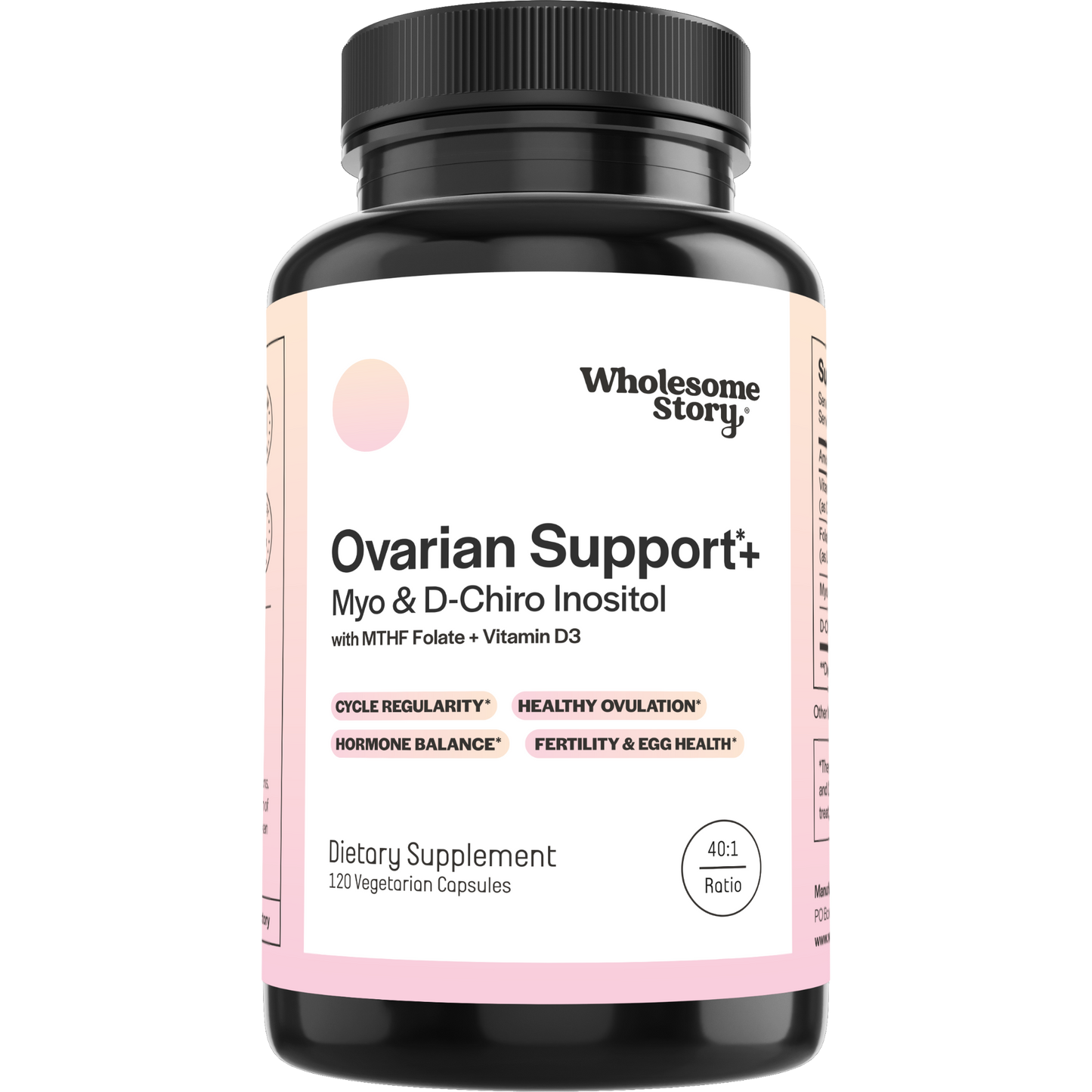 myo-inositol & d-chiro inositol + mthf folate + vitamin d3 - retail