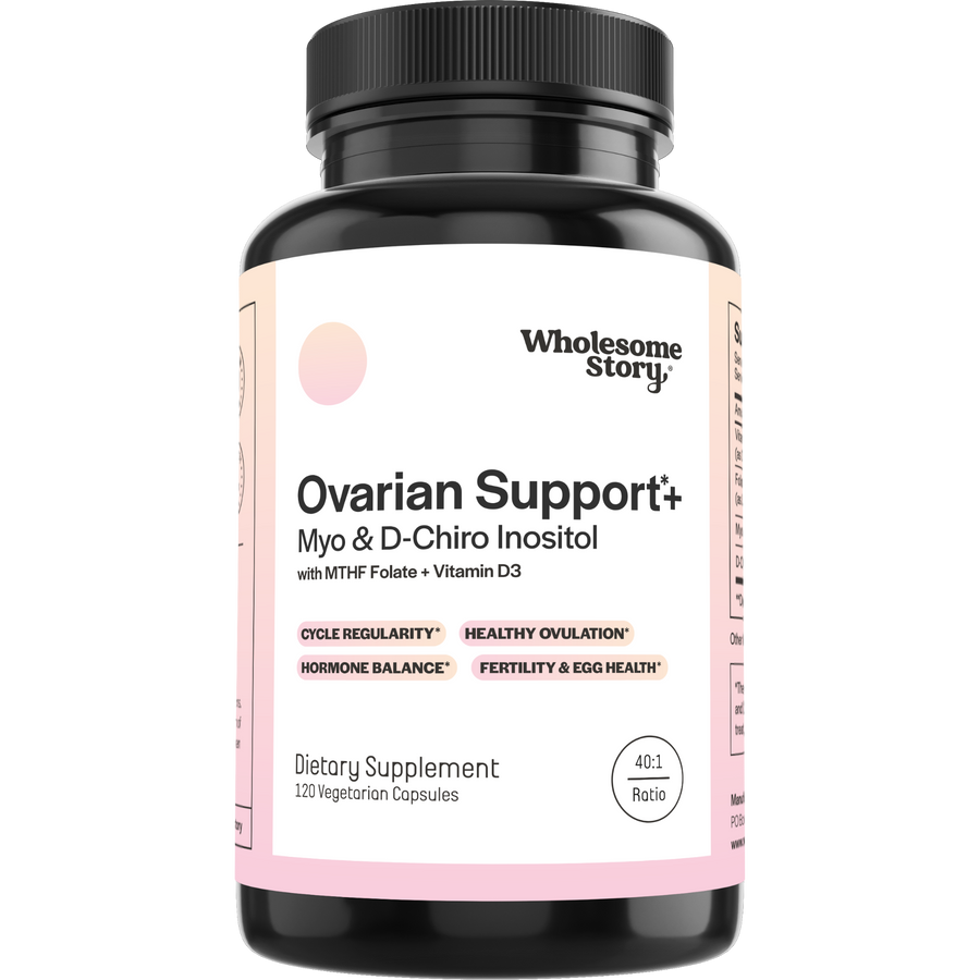Myo-Inositol & D-Chiro Inositol + MTHF Folate + Vitamin D3 - Retail
