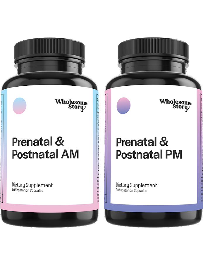 prenatal & postnatal | 2 bottles am & pm