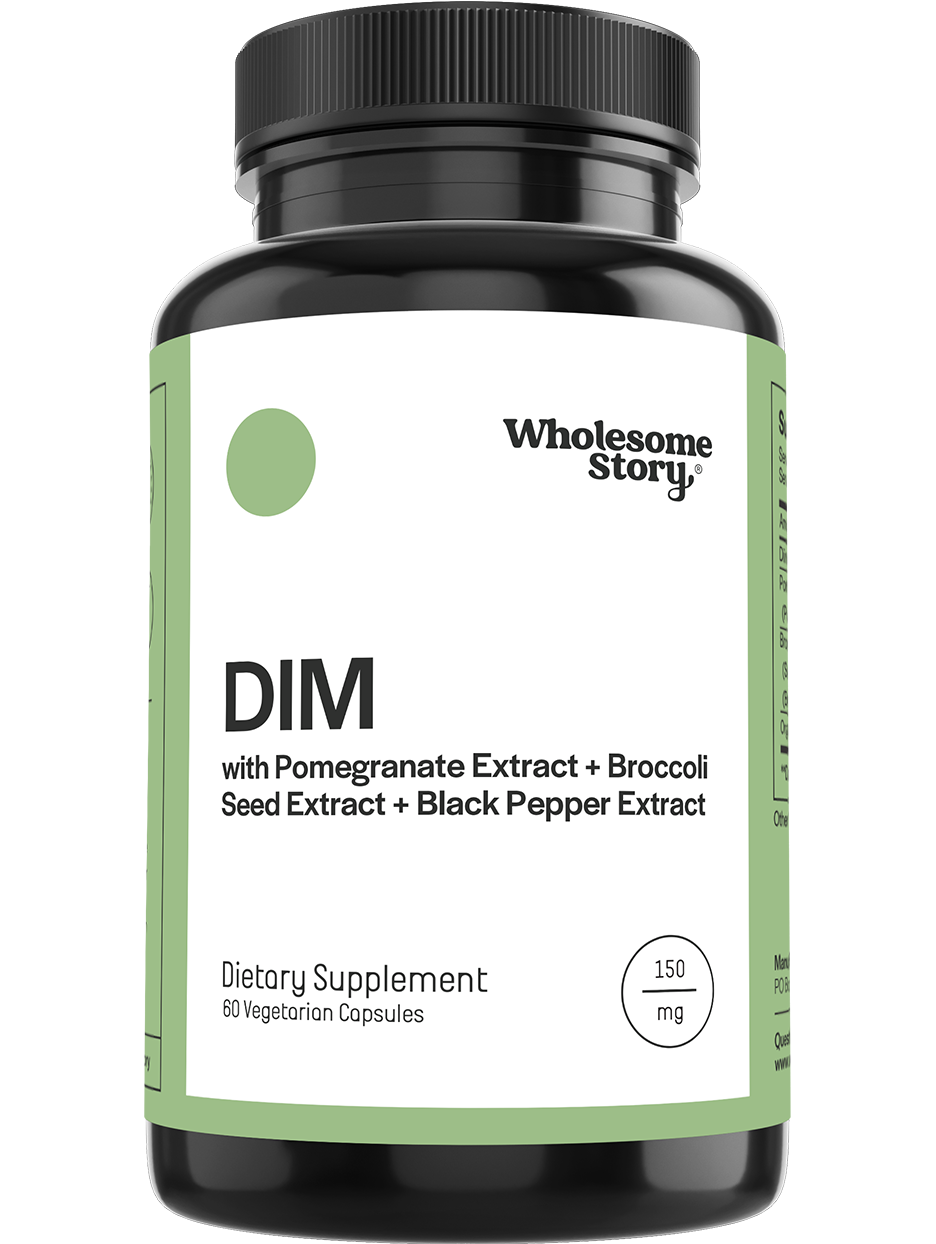 dim with pomegranate extract + broccoli seed extract + black pepper extract