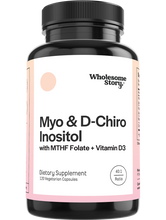 Load image into Gallery viewer, Myo-Inositol &amp; D-Chiro Inositol + MTHF Folate + Vitamin D3
