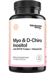 Myo-Inositol & D-Chiro Inositol + MTHF Folate + Vitamin D3