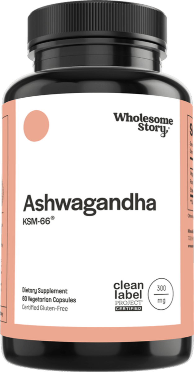 Ashwagandha, front of package