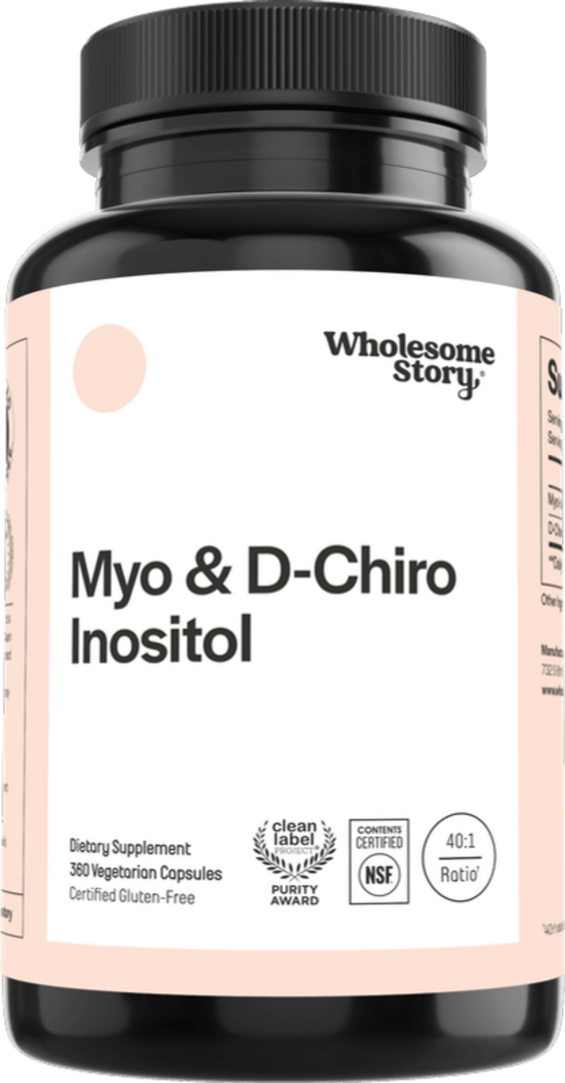 Myo-Inositol & D-Chiro Inositol, front of package